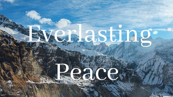 Snow covered mountains Everlasting Peace