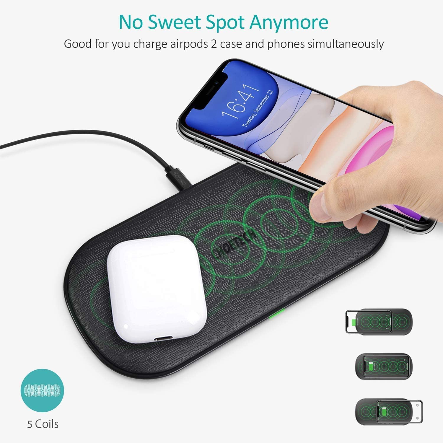 choetech wireless charger